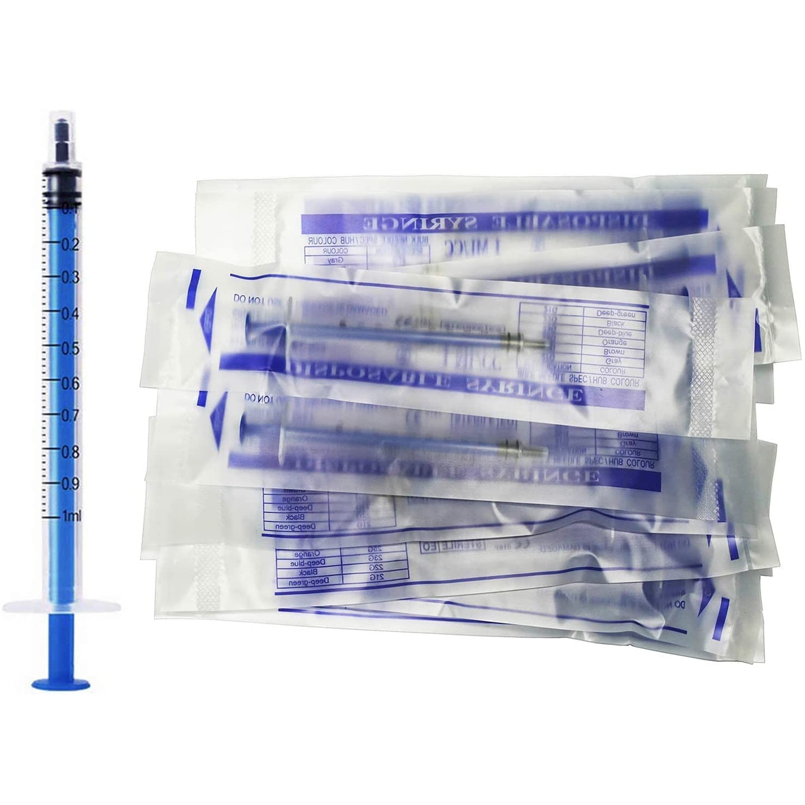 シリンジ1cc 12本セット Amazon.co.jp: ShuaWdk 12枚1mlシリンジ 注射器、14G、16G、18G、20G針